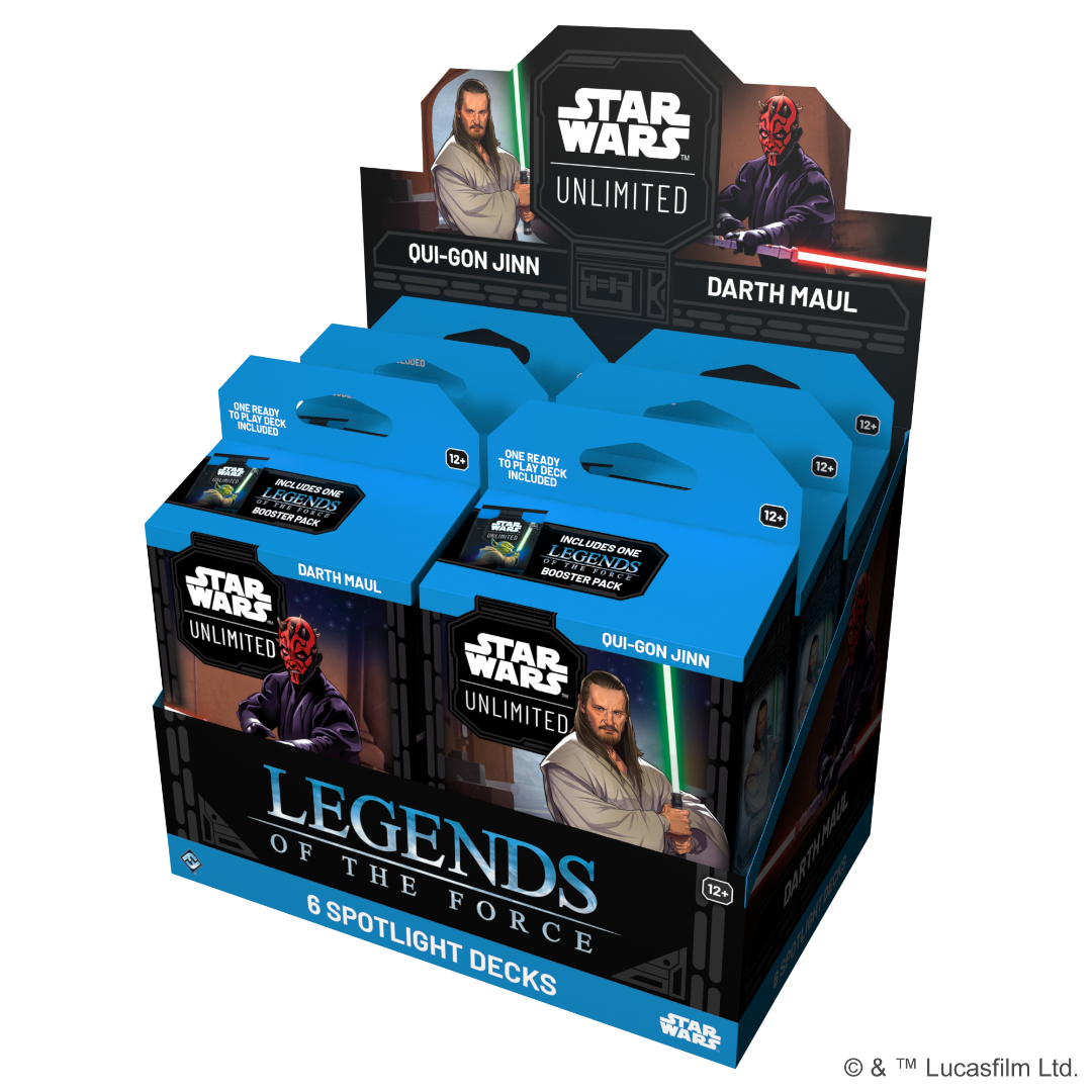 Star Wars: Unlimited Spotlight Deck - Darth Maul & QuiGonJinn - Legends of the Force
