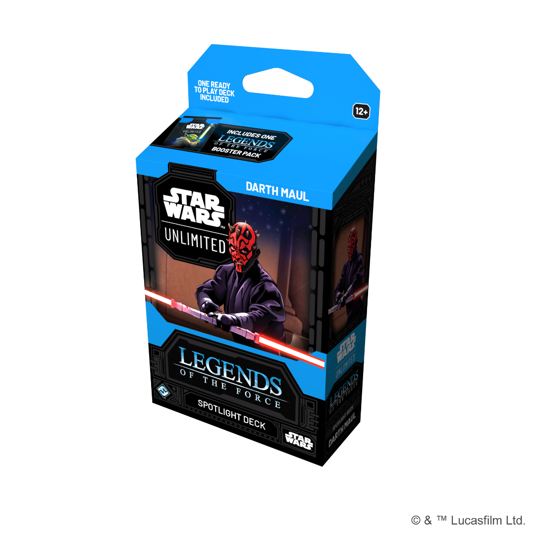 Star Wars: Unlimited Spotlight Deck - Darth Maul & QuiGonJinn - Legends of the Force