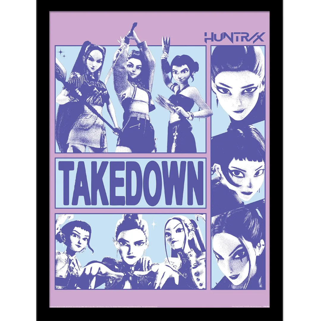 K-POP DEMON HUNTERS (TAKEDOWN) COLLECTOR PRINT