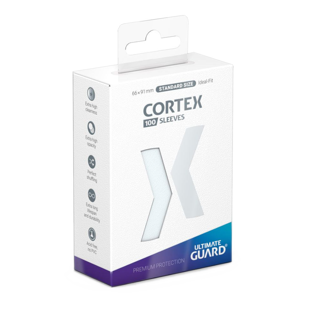 Ultimate Guard Cortex Sleeves Standard Size (100) - Transparent