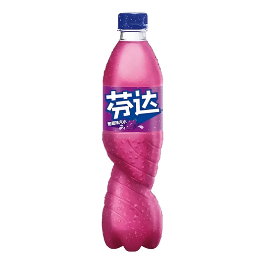 Fanta Grape Flavored Soda (China) 500ml