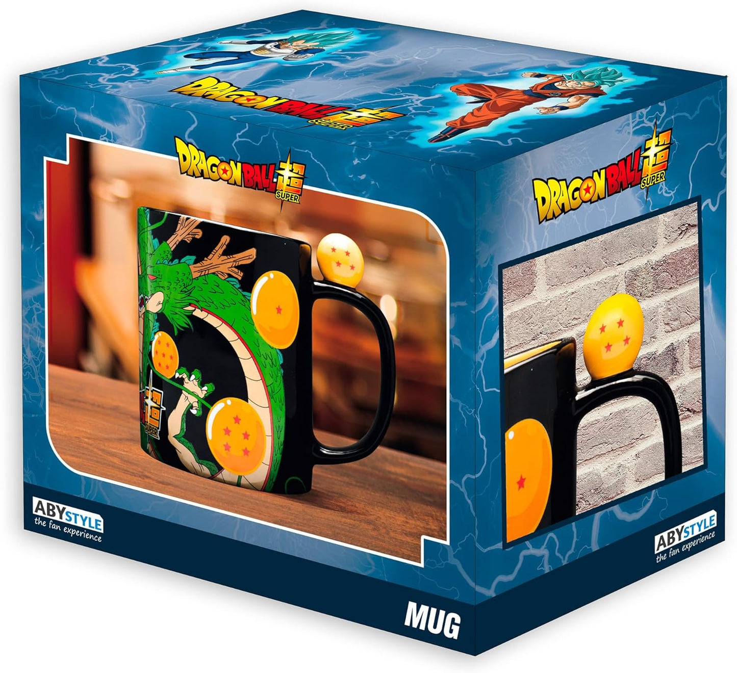Dragon Ball Shenron & Dragon Balls 3D Mug