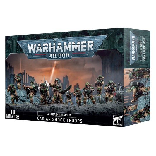 Astra Militarum: Cadian Shock Troops