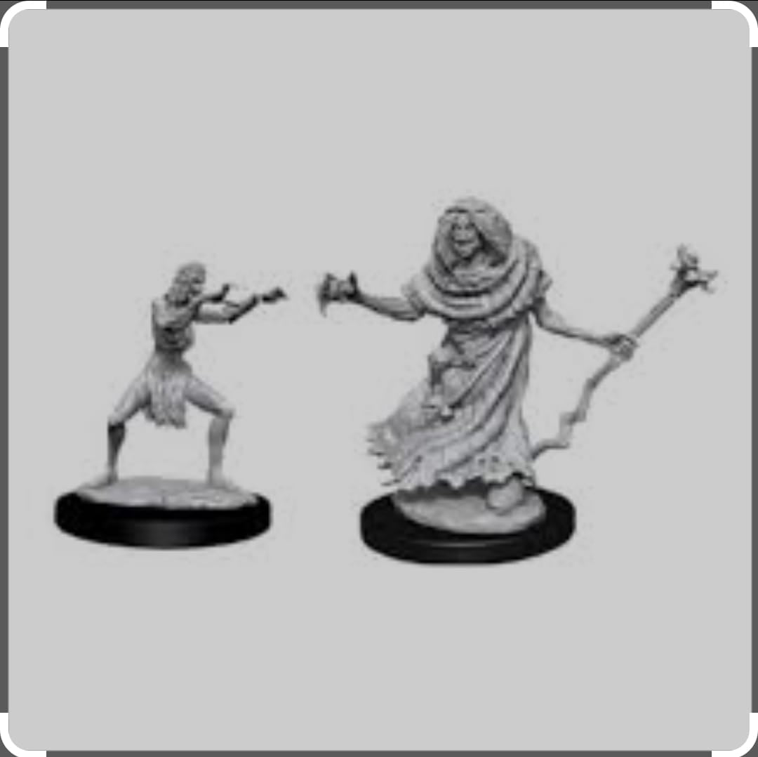 Wizkids - D&D Nolzurs Marvelous Miniatures: Sea Hag & Bheur Hag - Wave 12