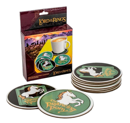 The prancing pony coasters