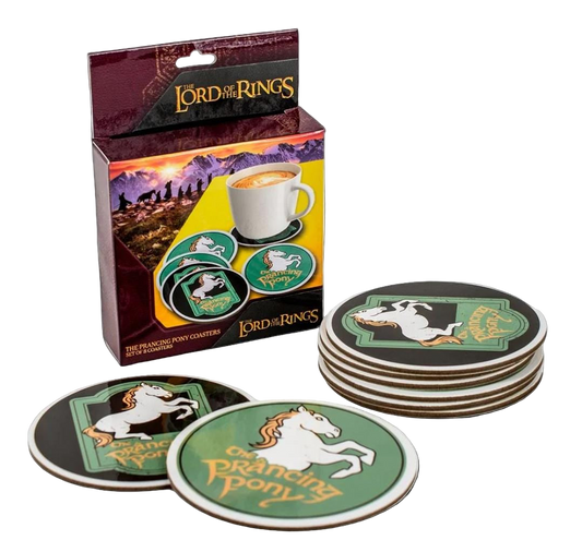 The prancing pony coasters