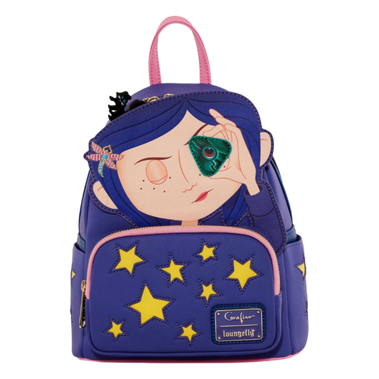 Loungefly Backpack Coraline Stars Cosplay