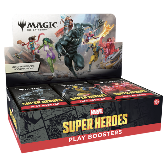 Magic: The Gathering - Marvel Super Heroes Play Booster Box (Sealed)
