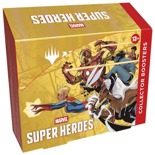 Magic: The Gathering - Marvel Super Heroes Collector Booster Box (Sealed)