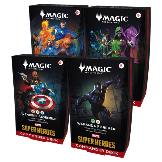 Magic: The Gathering - Marvel Super Heroes Commander Deck