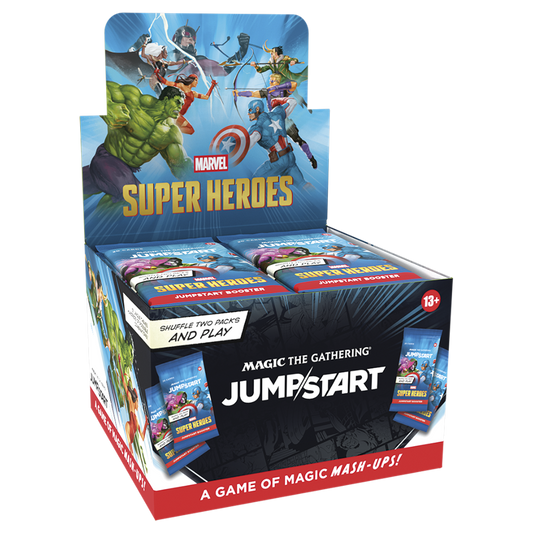 Magic: The Gathering - Marvel Super Heroes Jumpstart Booster Box (Sealed)