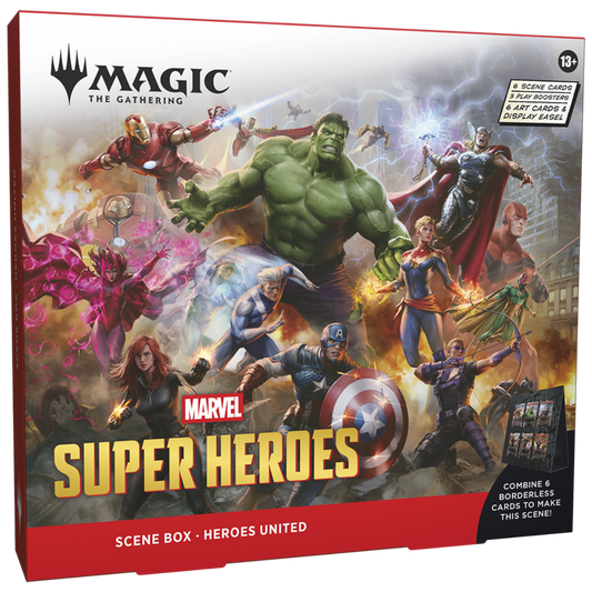 Magic: The Gathering - Marvel Super Heroes Scene Box - Heroes United