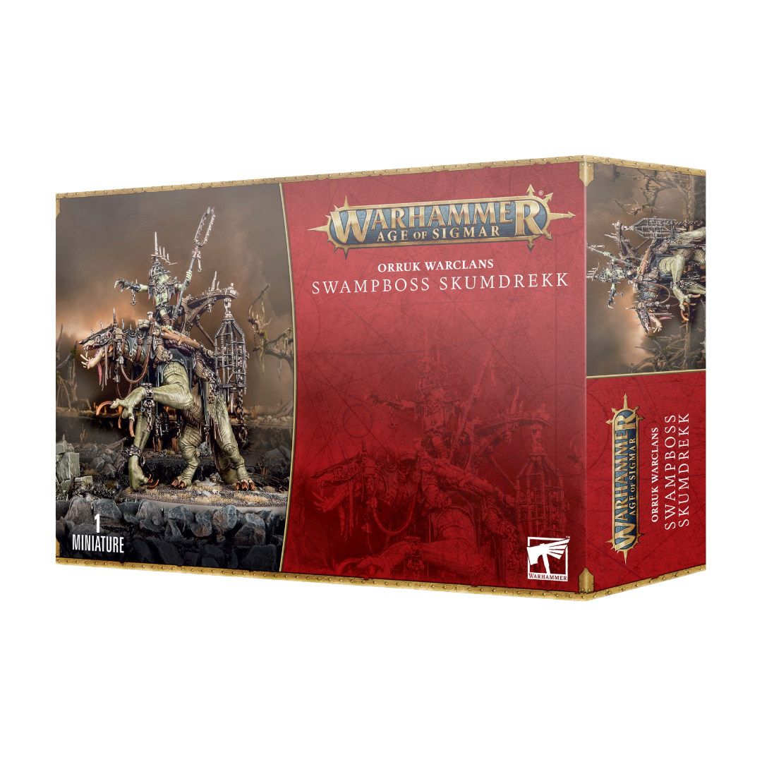 Warhammer Age Of Sigmar - Orruk Warclans: Swampboss Skumdrekk