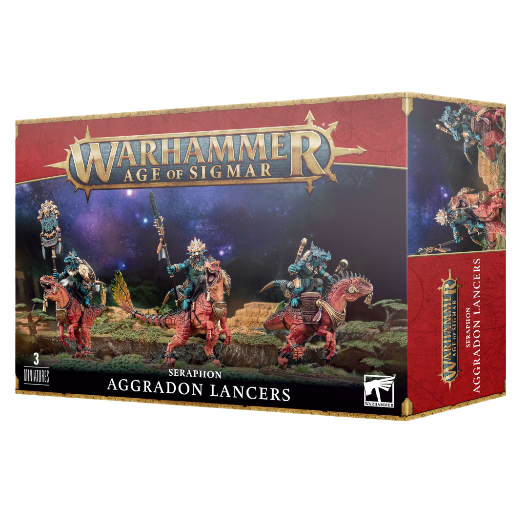 Warhammer Age Of Sigmar - Seraphon: Aggradon Lancers