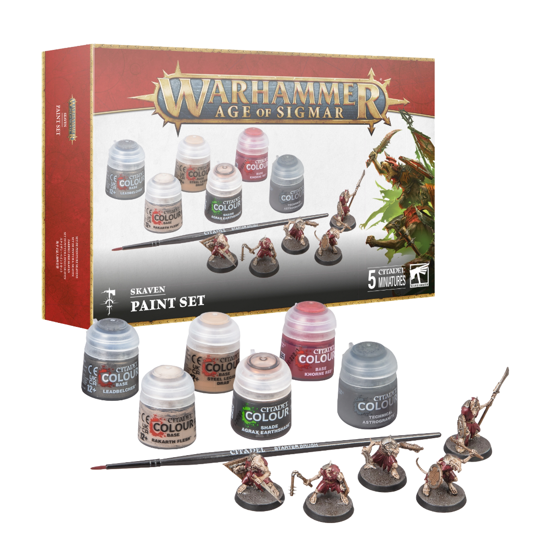Warhammer Age Of Sigmar - Skaven: Paint Set