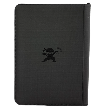Mystery Ninja - Stealth TCG Binder Storage Album - Black Textured