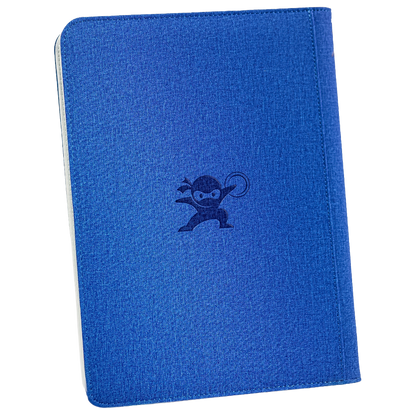 Mystery Ninja - Stealth TCG Binder Storage Album - Blue Fabric