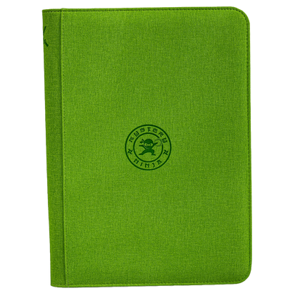 Mystery Ninja - Stealth TCG Binder Storage Album - Green Fabric
