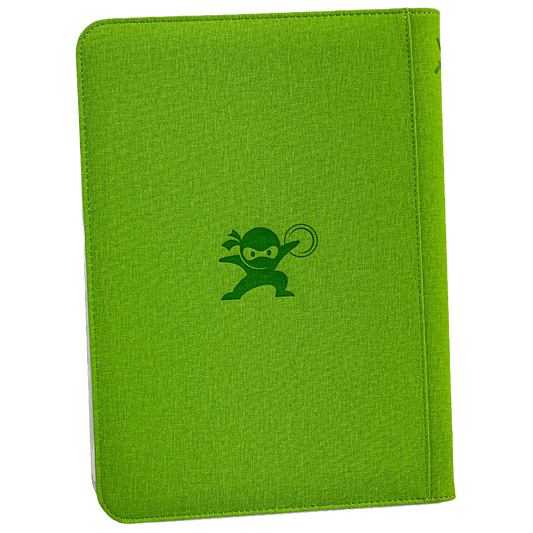 Mystery Ninja - Stealth TCG Binder Storage Album - Green Fabric