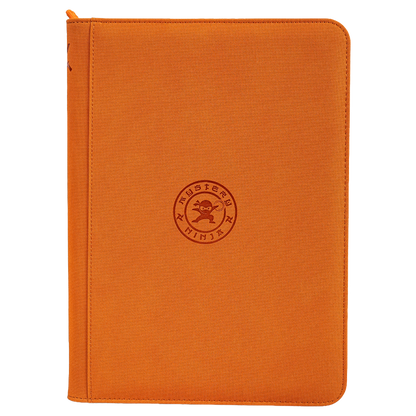 Mystery Ninja - Stealth TCG Binder Storage Album - Orange Textured