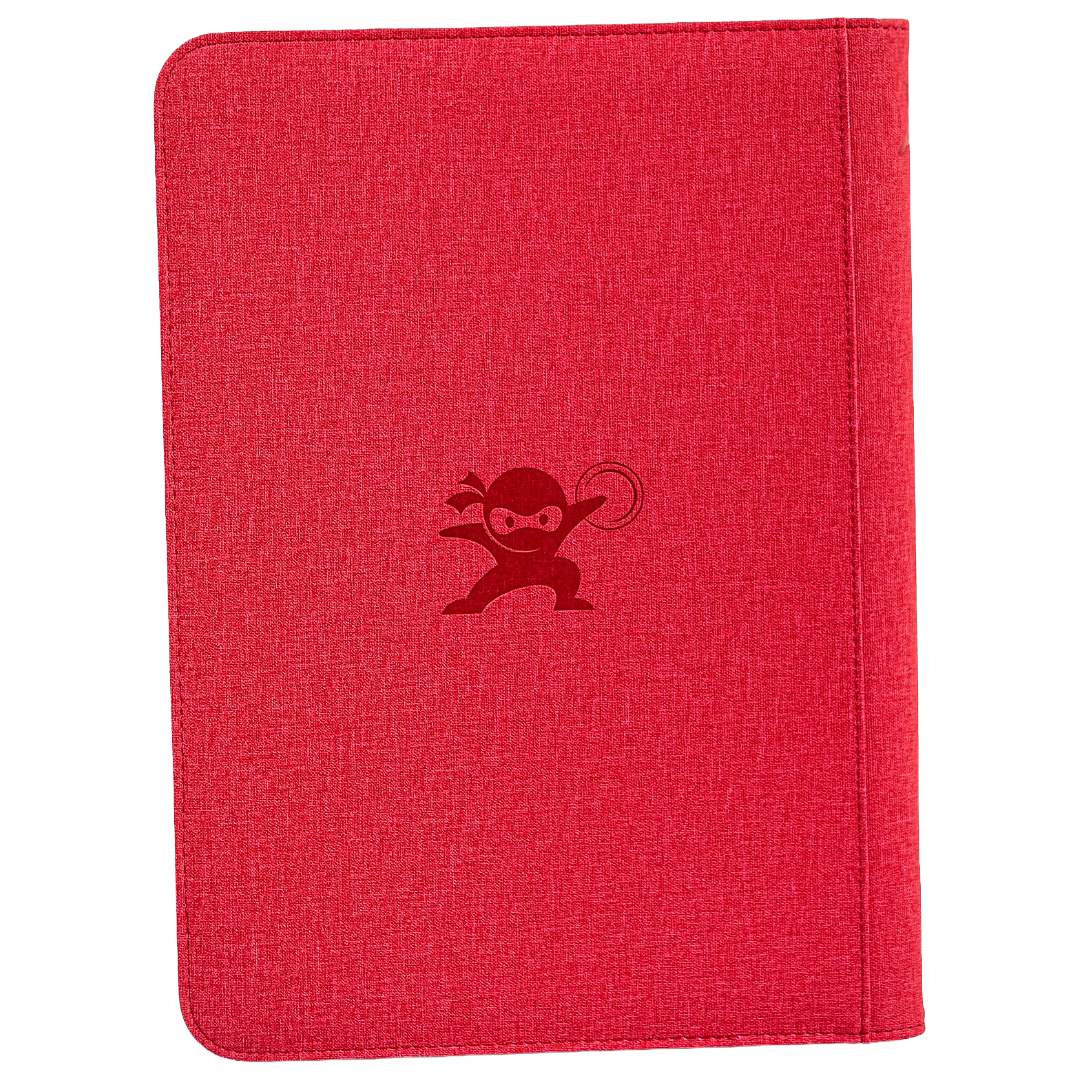 Mystery Ninja - Stealth TCG Binder Storage Album - Red Fabric