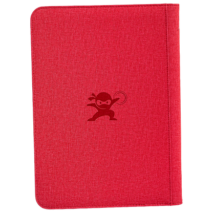 Mystery Ninja - Stealth TCG Binder Storage Album - Red Fabric