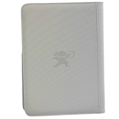 Mystery Ninja - Stealth TCG Binder Storage Album - White Textured