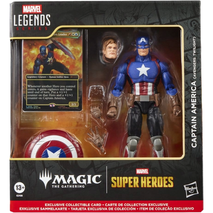 Magic The Gathering: Marvel Super Heroes Marvel Legends Action Figure Captain America (Avengers: Twilight) 15 cm