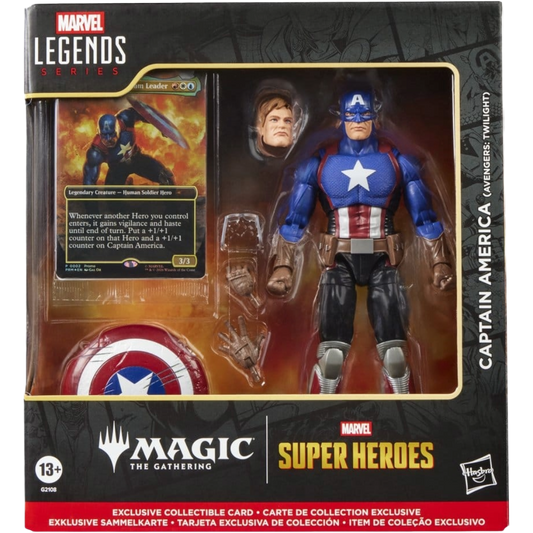 Magic The Gathering: Marvel Super Heroes Marvel Legends Action Figure Captain America (Avengers: Twilight) 15 cm