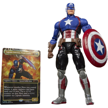 Magic The Gathering: Marvel Super Heroes Marvel Legends Action Figure Captain America (Avengers: Twilight) 15 cm