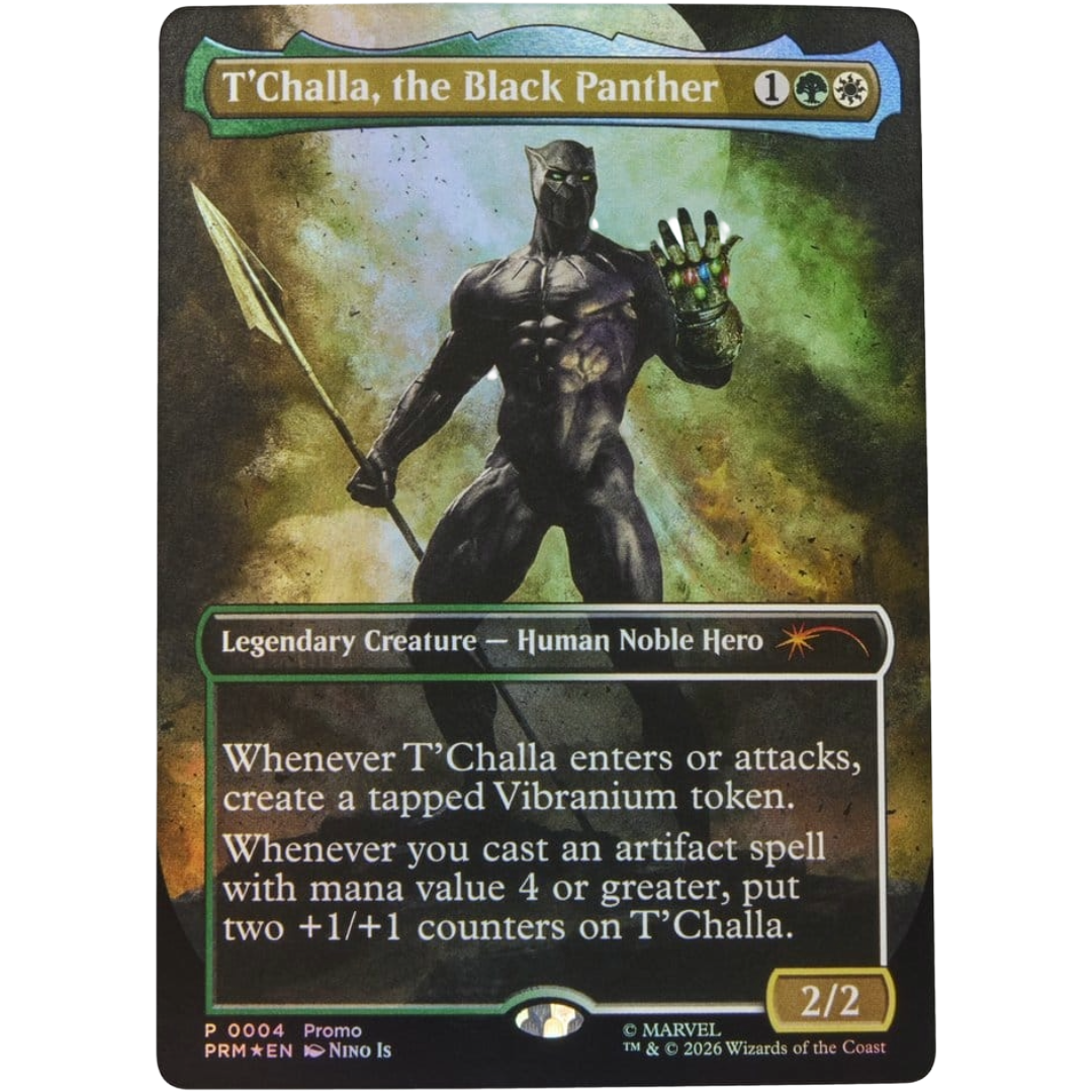 Magic The Gathering: Marvel Super Heroes Marvel Legends Action Figure Black Panther 15 cm