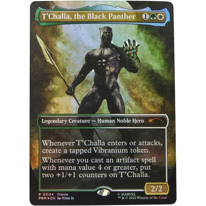 Magic The Gathering: Marvel Super Heroes Marvel Legends Action Figure Black Panther 15 cm