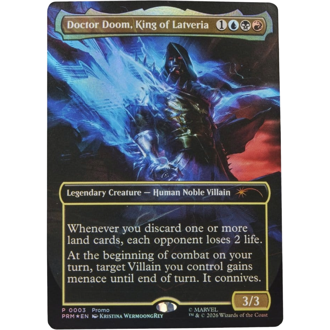 Magic The Gathering: Marvel Super Heroes Marvel Legends Action Figure Doctor Doom 2099 15 cm