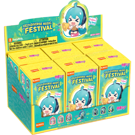 Blokees - DaaLAMode Series - Hatsune Miku MojiPOD Diverse Music Festival