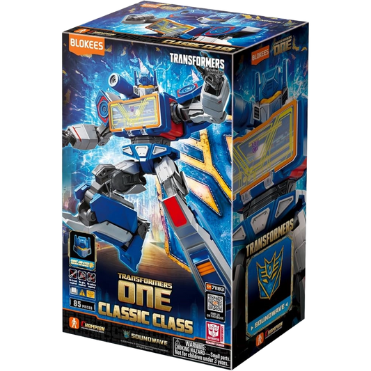 Blokees - Transformers Classic Class 17 Transformers Soundwave (ONE Movie)