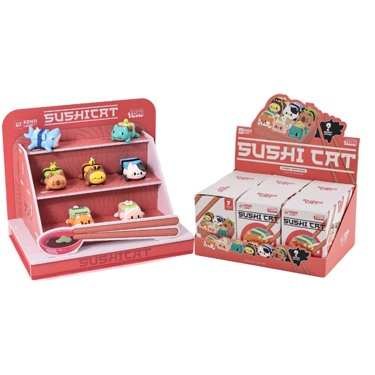 Tomi Sushi Cat Lg Figurine