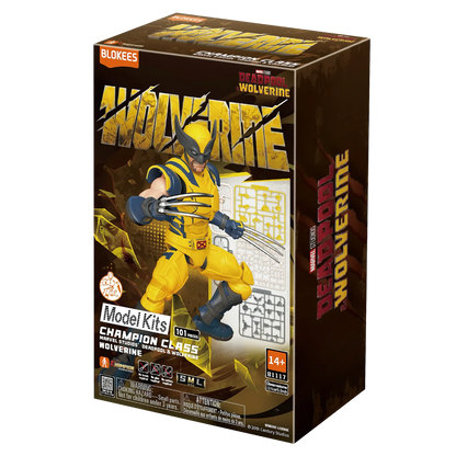 Blokees Figures - Marvel Infinity SAGA - Marvel Heroes Champion Class - Wolverine