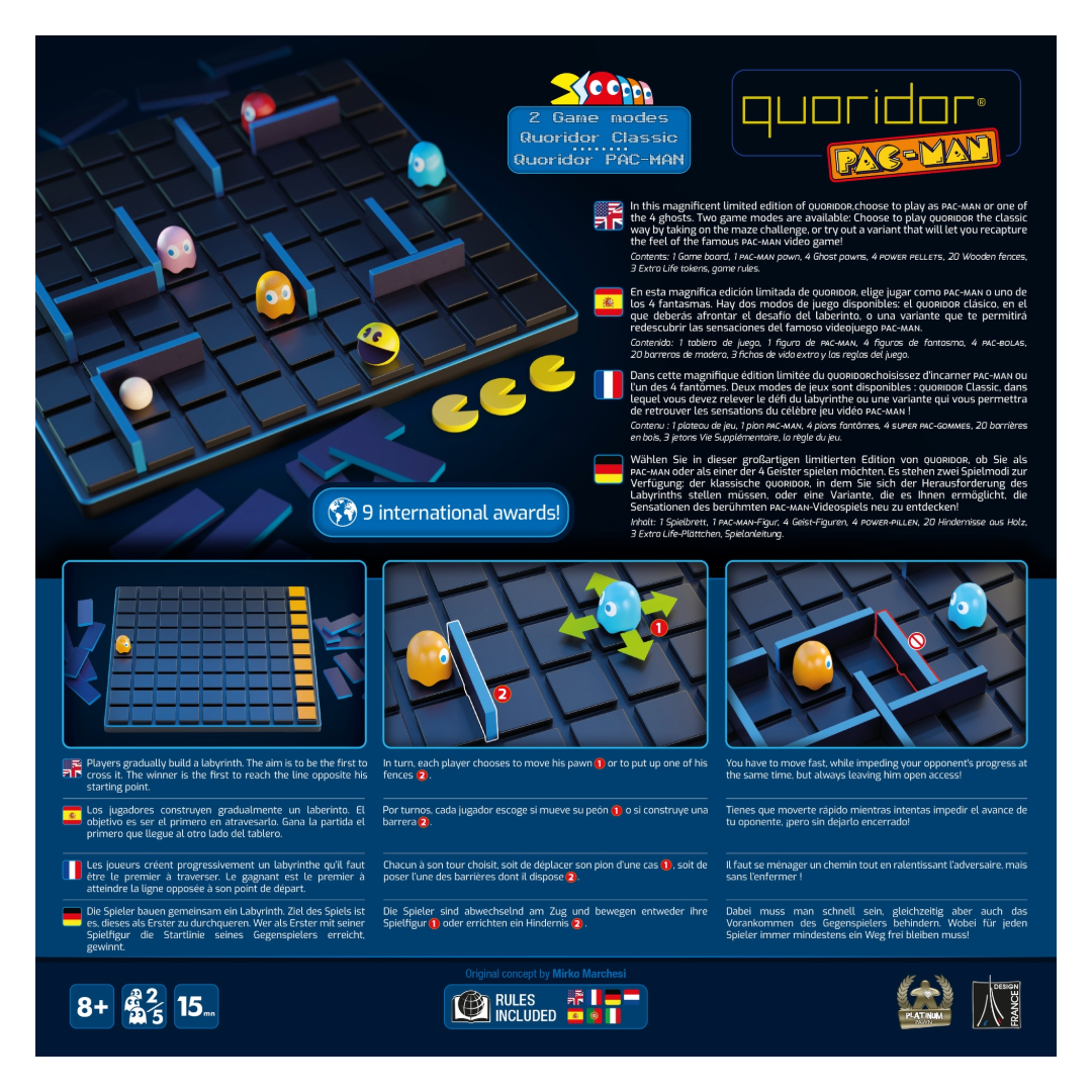 Quoridor: PAC-MAN