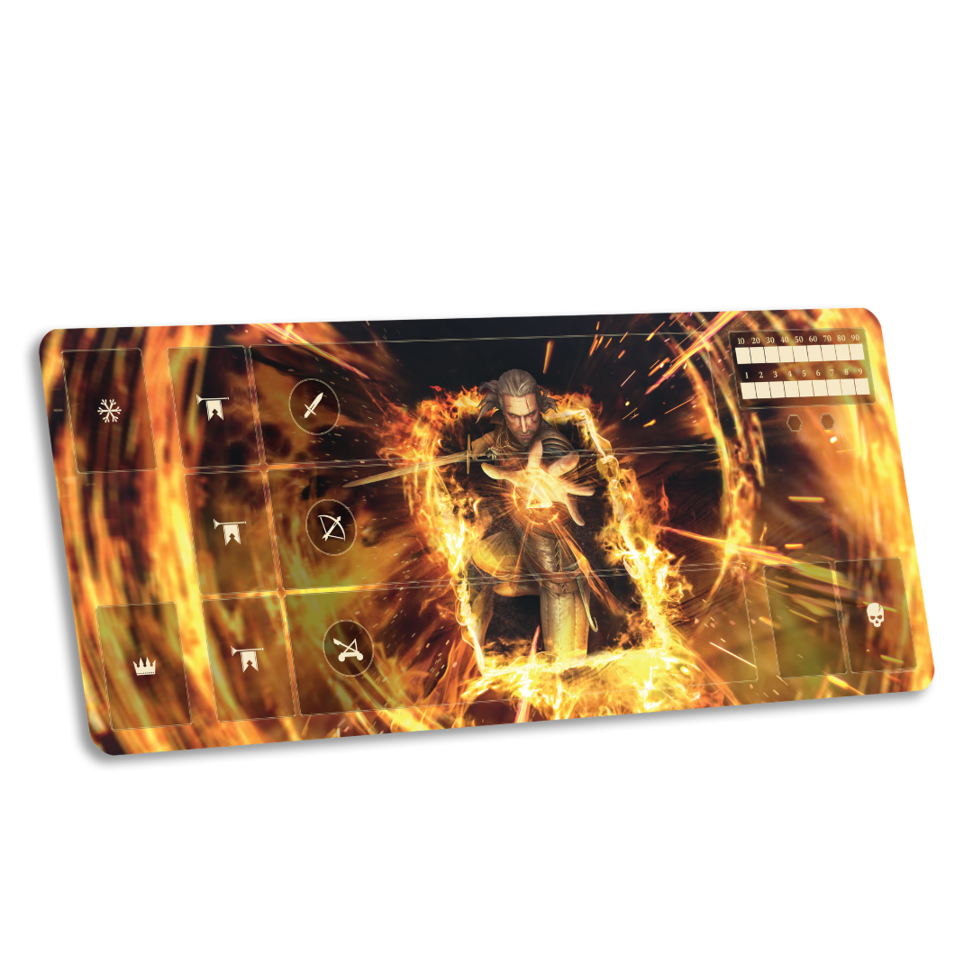Gwent: Geralt Playmat - 1 Player