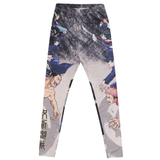 Jujutsu Kaisen Unisex Manga Fight Leggings