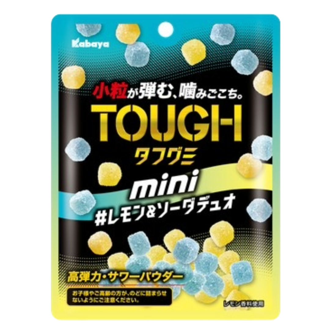 UHA Tough Gummy Mini Lemon & Soda (Japan) 80g