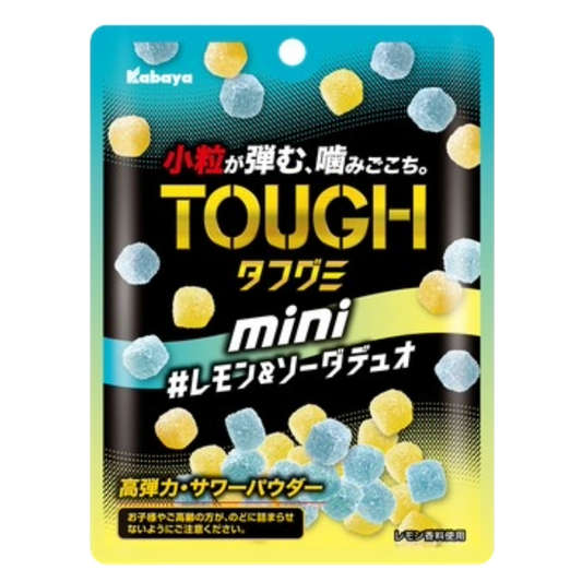 UHA Tough Gummy Mini Lemon & Soda (Japan) 80g