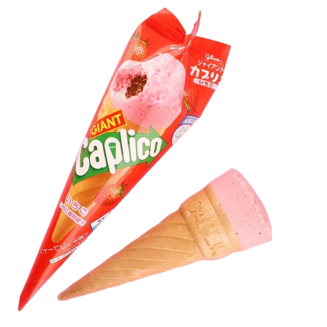 Glico Giant Caplico Strawberry (Japan) 34g