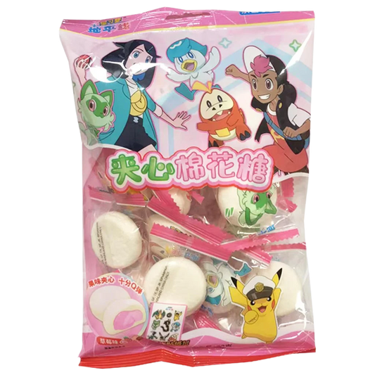 Pokemon - Le Da Xue Tang Strawberry Marshmallows 80g