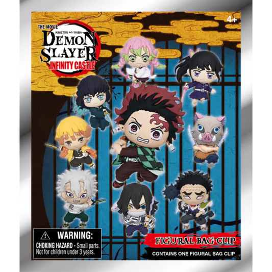 Demon Slayer Movie, Infinity Castle Series 1 Bag Clips