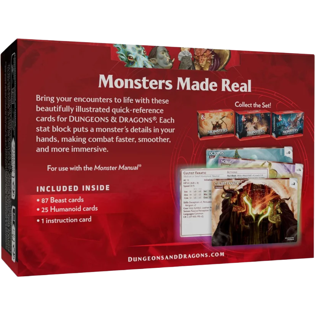 Dungeons & Dragons: Trove Monsters Animals & NPCs CR0-5
