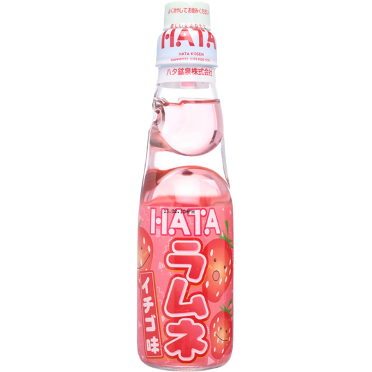 Hatakosen Ramune Drink Strawberry (Japan) 200ml
