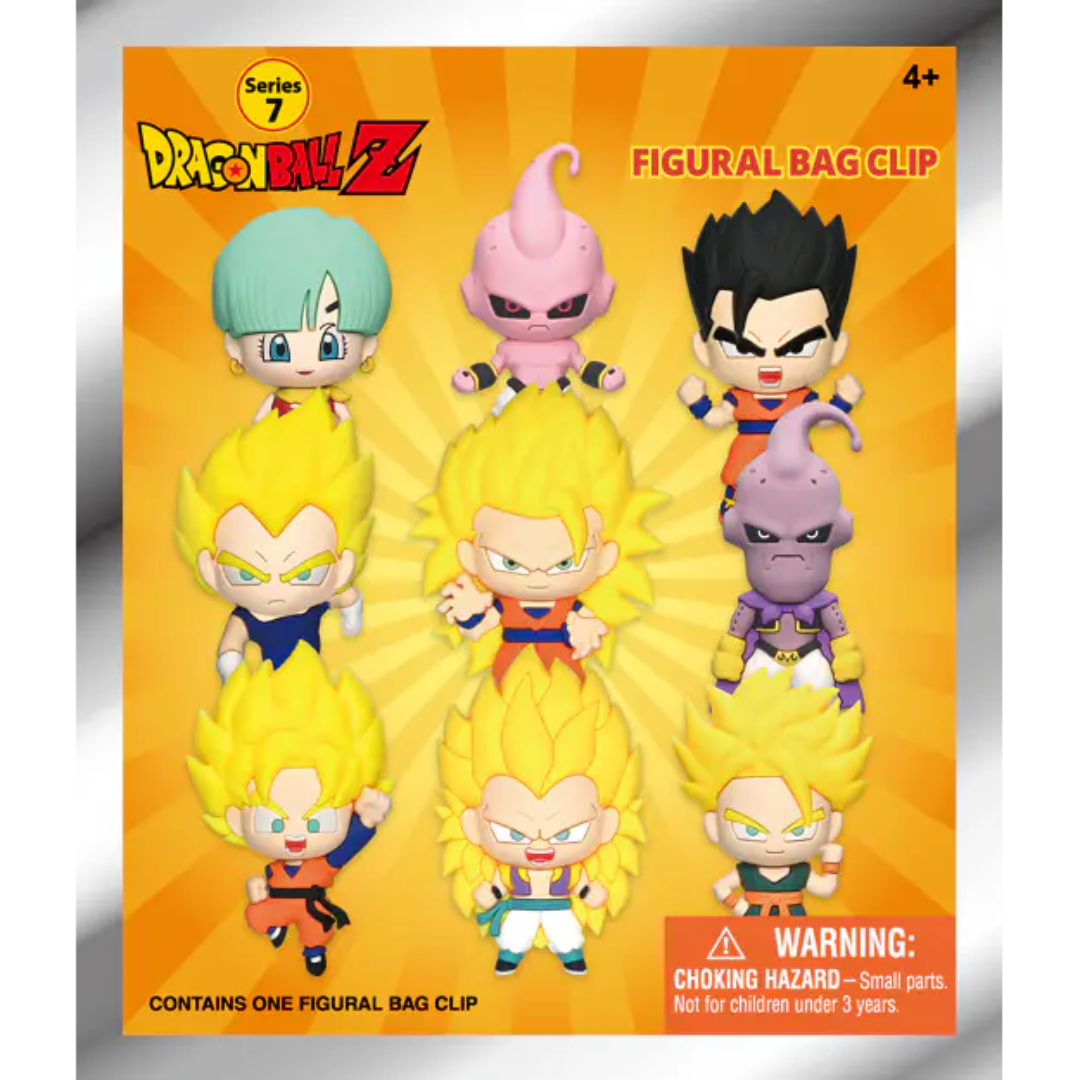 Dragon Ball Z Series 7 Bag Clips