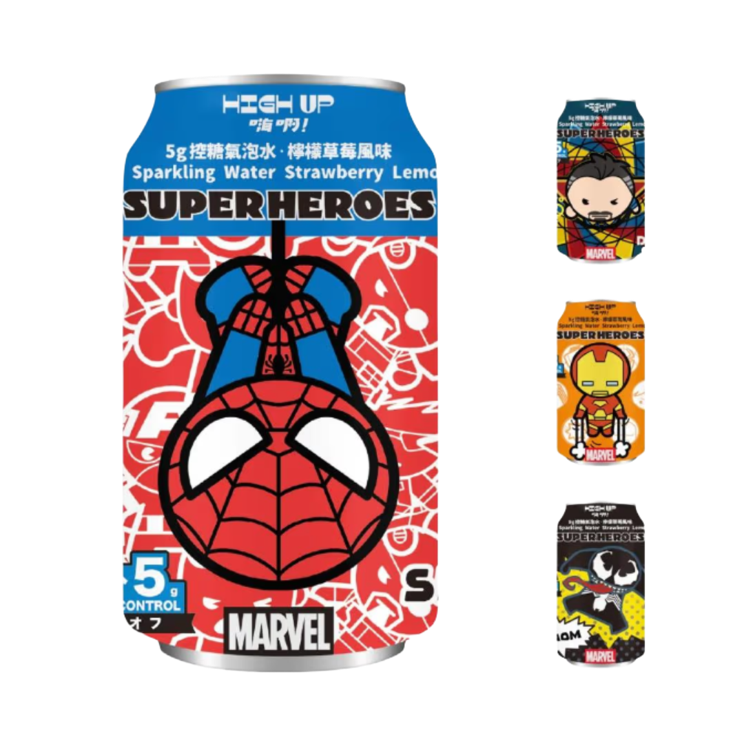 Marvel Sugar Control Sparkling Water-Strawberry Lemonde 330ml