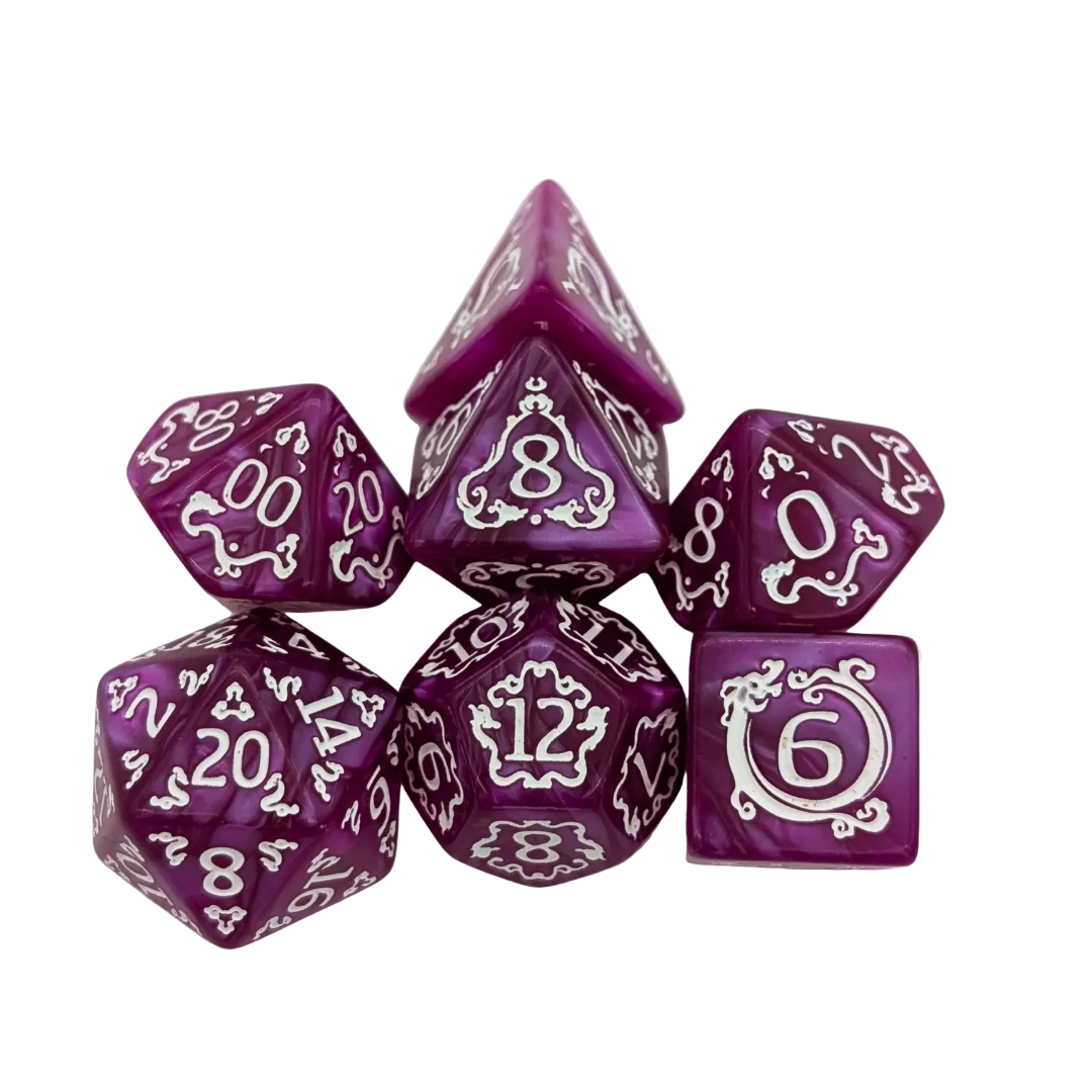 Dragon Pink Dice Set